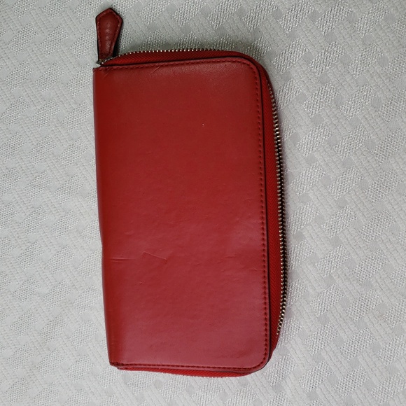 Vera Bradley Accordion Wallet Red - Picture 3 of 10